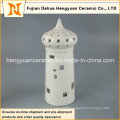 House Shape Ceramic Candle Holder for Islam Decoration